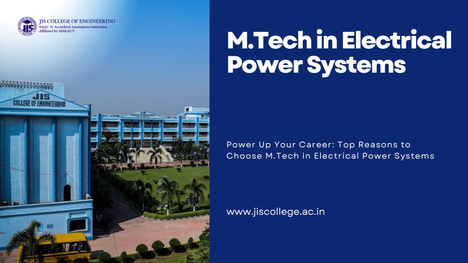 Power Up Your Career: Top Reasons to Choose M.Tech in Electrical Power Systems